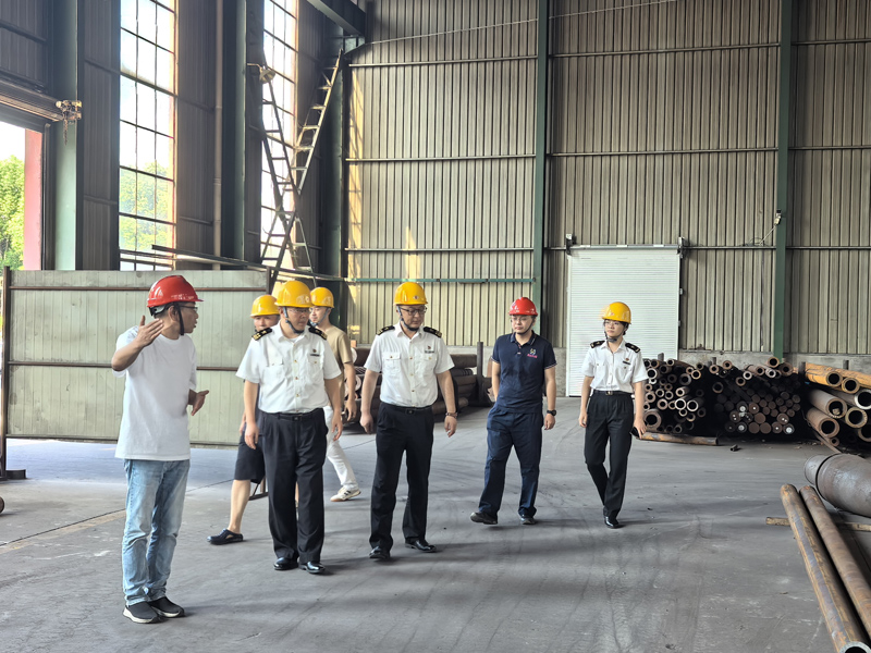 南通海关莅临本公司现场了解情况